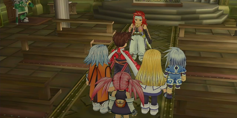 仲間になるキャラクターの加入と離脱【テイルズオブシンフォニア】