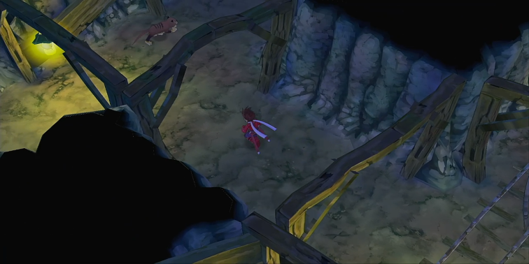 序盤でオサ山道のベアから素材を集めて売却する金策・ガルド稼ぎ【テイルズオブシンフォニア】