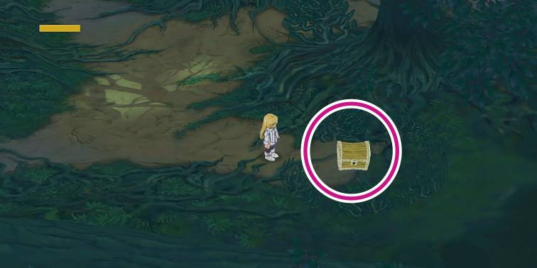 ガオラキアの森の「ウィッチドレス」の入手場所