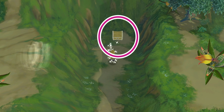 ラーセオン渓谷の「EXジェムLV4」の入手場所