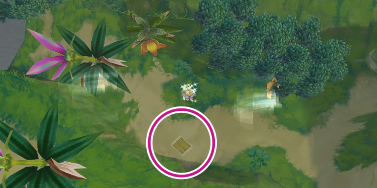 ラーセオン渓谷の「EXジェムLV4」の入手場所