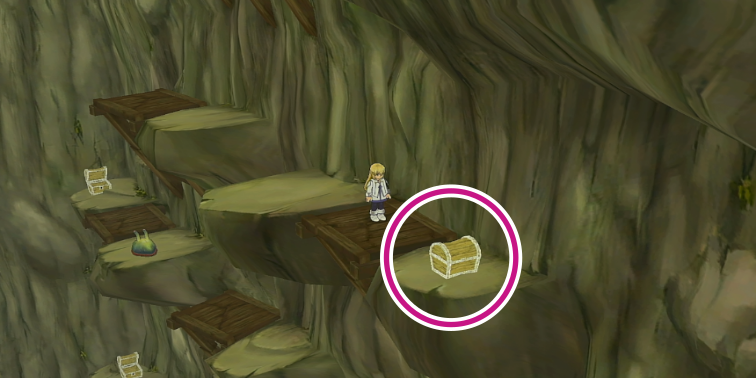 地の神殿の「EXジェムLV3」の入手場所