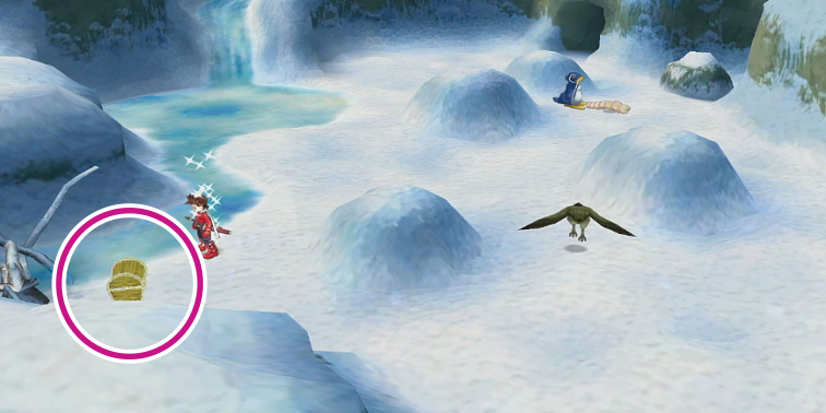 氷の神殿の「ミスリルシールド」の入手場所