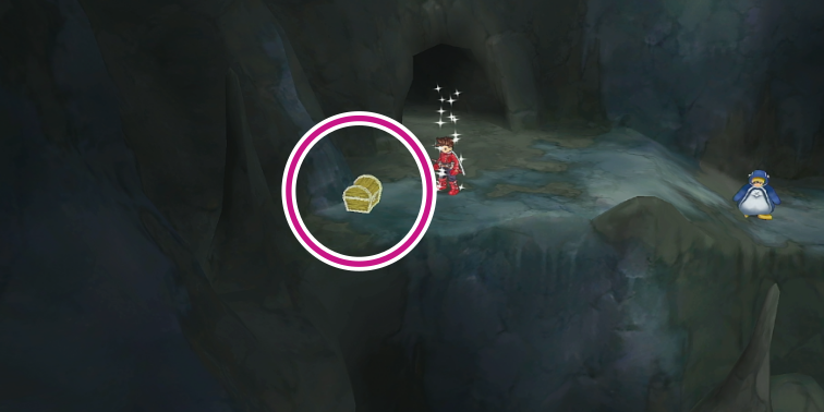 氷の神殿の「ミスリルアーマー」の入手場所