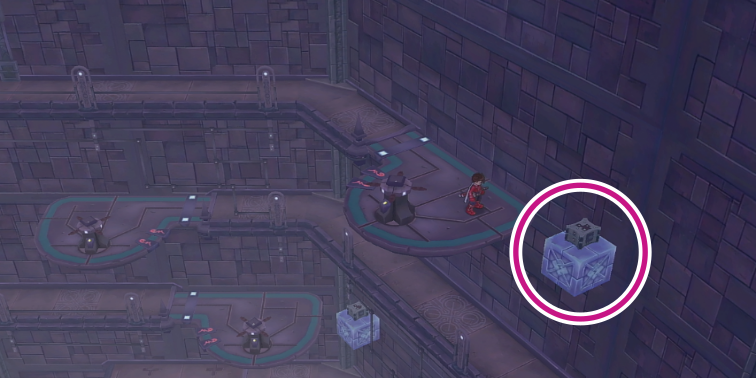 雷の神殿の「EXジェムLV3」の入手場所