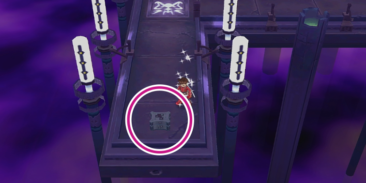 雷の神殿の「シャインテイナー」の入手場所