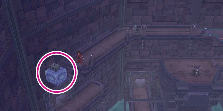 雷の神殿の「EXジェムLV2」の入手場所