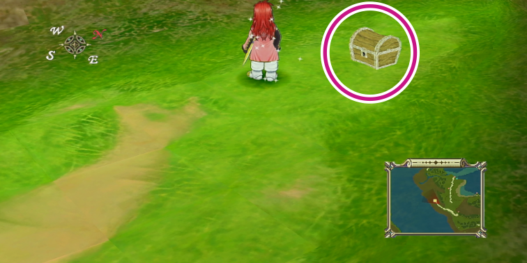 テセアラのフィールドのディネイボトルの入手場所【テイルズオブシンフォニア】