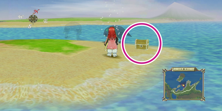 テセアラのフィールドのEXジェムLV3の入手場所【テイルズオブシンフォニア】