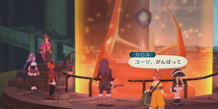 ヘラクレスのギミック攻略チャート10(内部2でフレンが離脱、動力室で動力を安定させて外部通路1へ出てカプワ・ノールへ移動する)